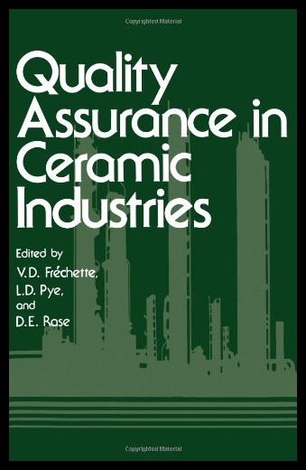 【预售】Quality Assurance in Ceramic Industries 书籍/杂志/报纸 科普读物/自然科学/技术类原版书 原图主图