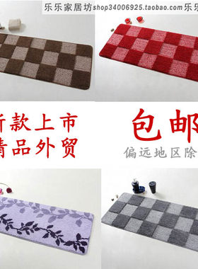 防滑吸水过道玄关进门床边厨房垫