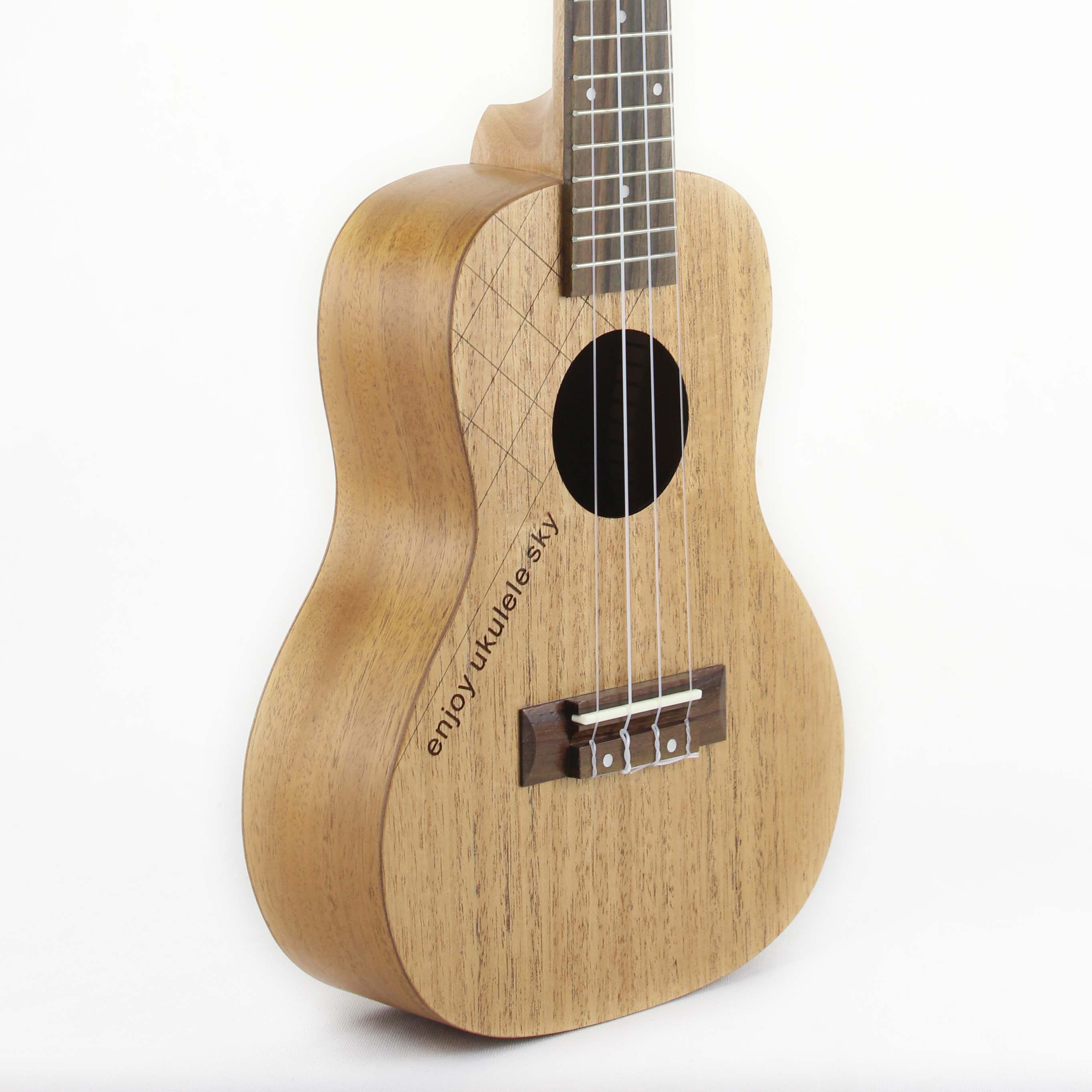 ukulele 尤克里里 乌克丽丽 夏威夷小四弦 24寸全桃花芯黑暗精灵