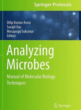 【预订】Analyzing Microbes: Manual of Molecu...