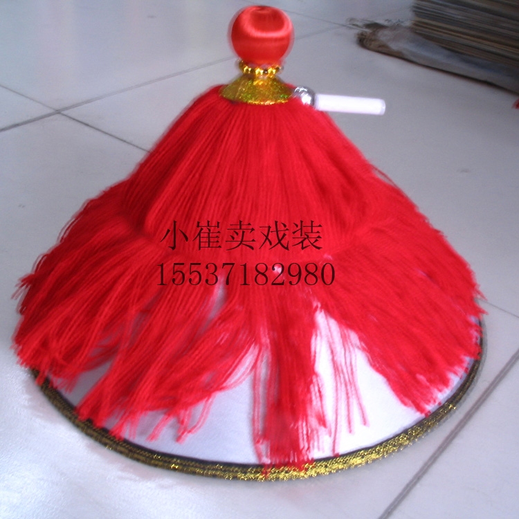 清朝凉帽清兵帽大臣帽太监帽王爷帽演出帽古装帽子