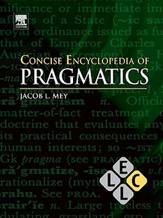 【预售】Concise Encyclopedia of Pragmatics