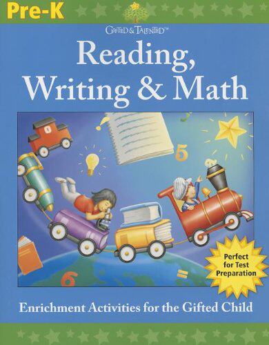 【预售】gifted & talented: reading, writing & math, grade.