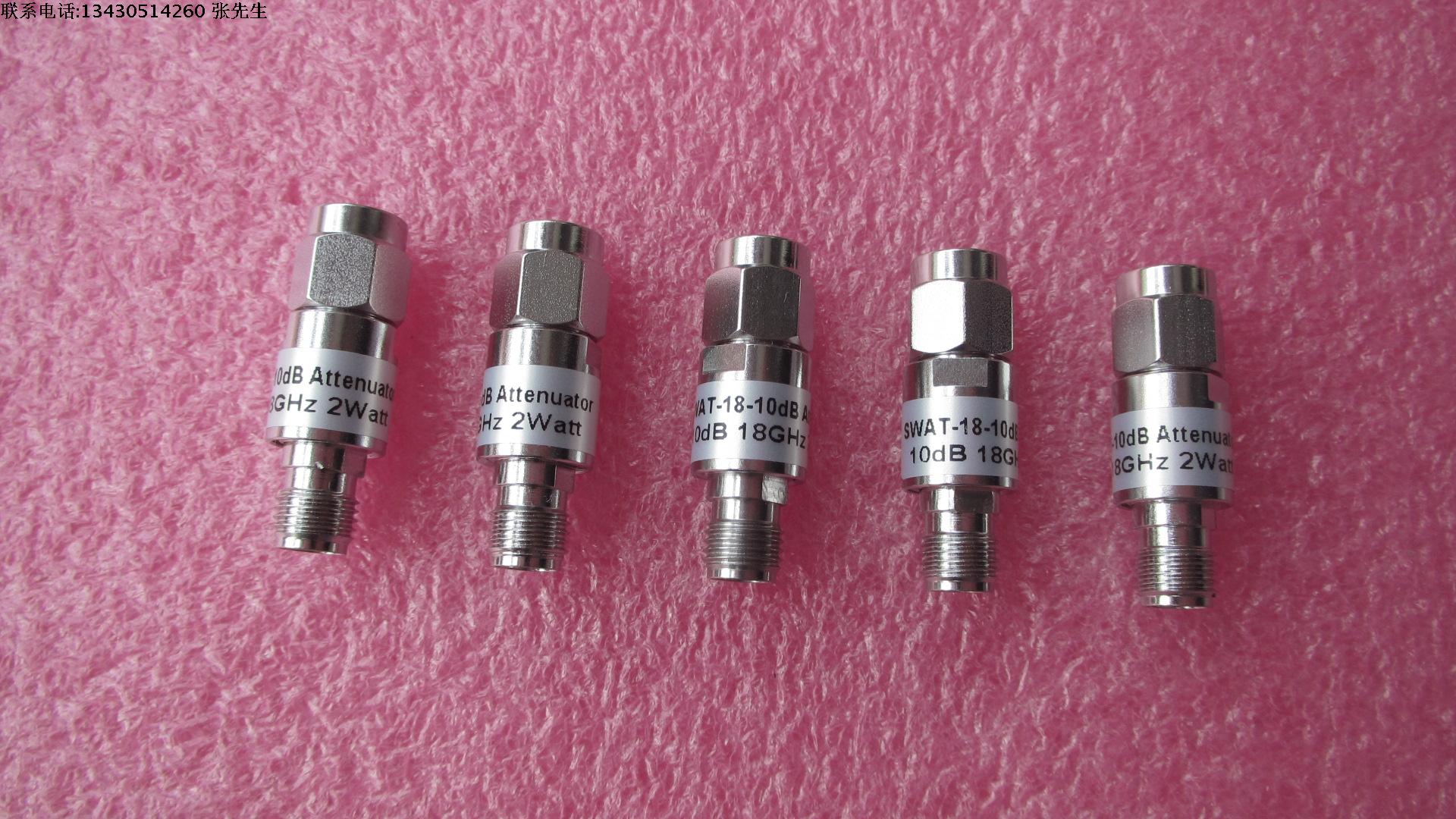 2dB DC-18GHz 2W SMA RF 不锈钢 射频微波同轴高频固定衰减器
