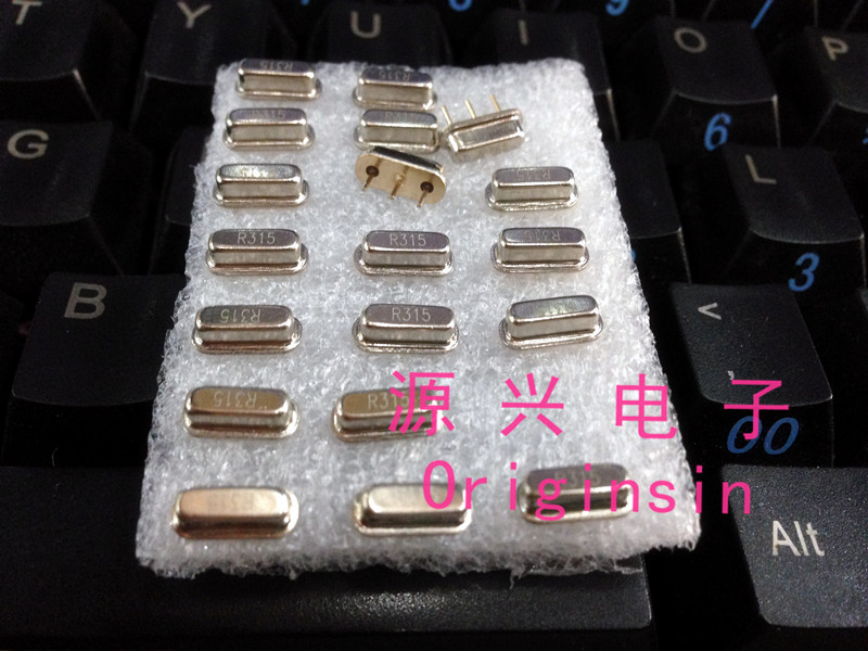 声表遥控晶振R315A R433A D11直插3脚 315M 433M