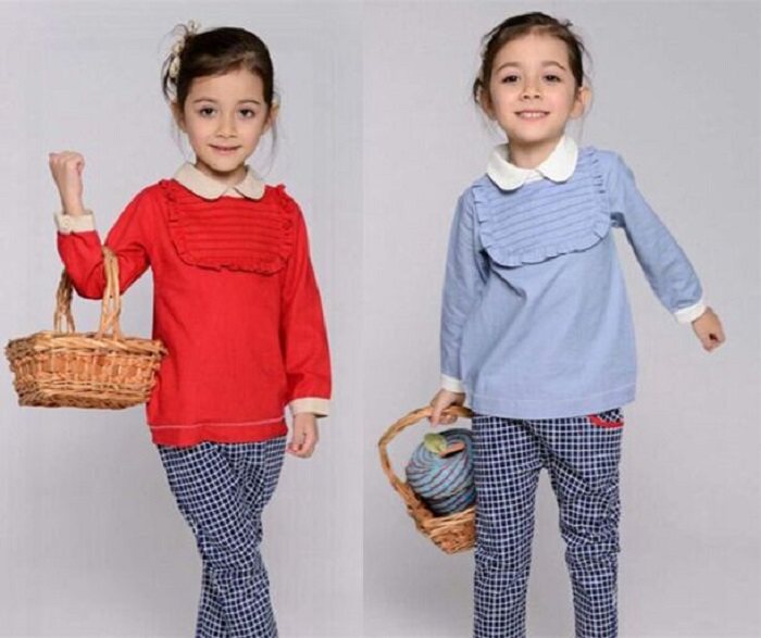 Chemise fille à manche longue - Ref 2087471 Image 5