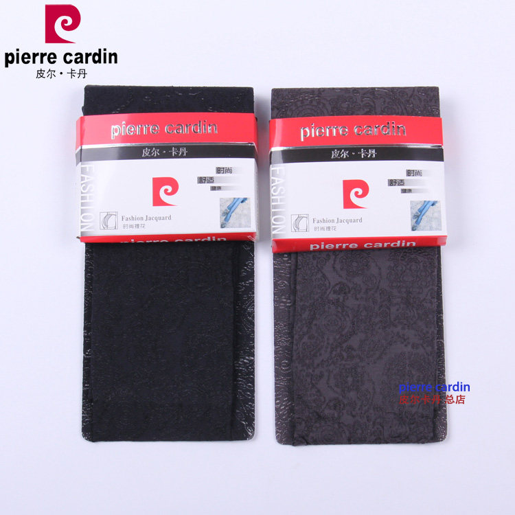 包邮 皮尔卡丹120D天鹅绒提花连裤袜46系列 春秋不透 正品显瘦