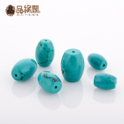 Edge Club Pearl m-Pearl loose beads blue turquoise barrels Sleeping Beauty Turquoise DIY Xingyue Bodhi Accessories Accessories