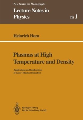 【预订】Plasmas at High Temperature and Dens...