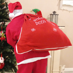 超大号 圣诞节 礼品袋 圣诞老人礼物袋 圣诞节礼物 圣诞装饰品