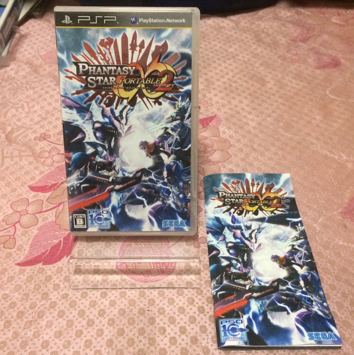 psp中古美品曰版的 梦幻之星携带版2