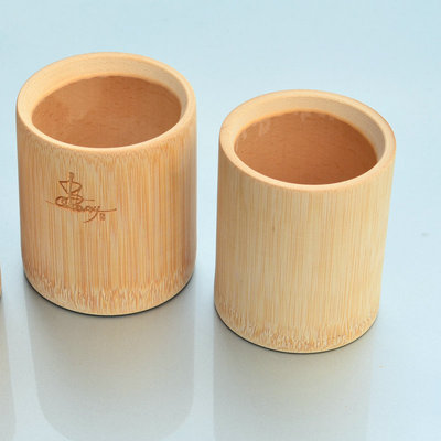 竹制碳化竹杯子 直筒竹刻竹子杯子酒杯 啤酒杯竹筒杯 天然竹茶杯