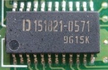 D151821-0571 转速信号处理芯片 夏利ECU汽车发动机车身电脑板IC