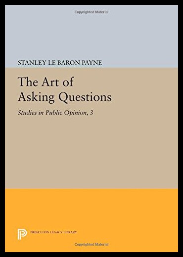 【预售】The Art of Asking Questions: Studies in Public Op