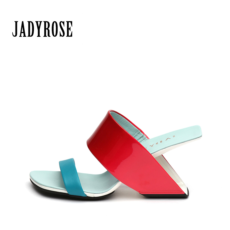 Sandales femme JADY ROSE     en couche de cuir premiere - semelle en caoutchouc - Ref 2667984 Image 4