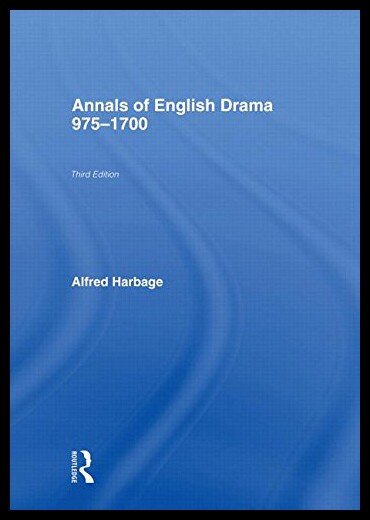 【预售】The Annals of English Drama 975-1700
