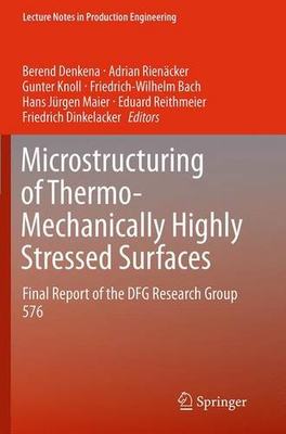 【预订】Microstructuring of Thermo-Mechanica...