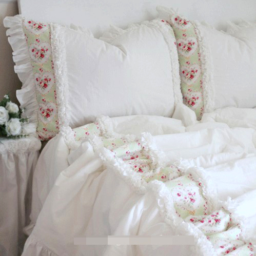 花朵nanaroom韩国进口木耳四件套