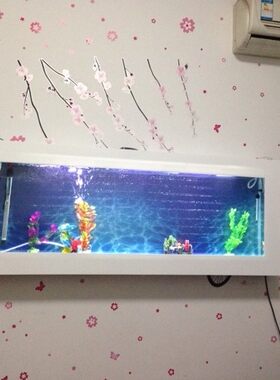 水族箱厂销亚克力挂壁生态缸