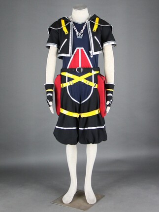 cosplay动漫王国之心索拉原版cos服定制