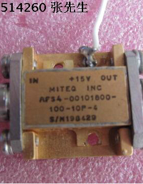 MITEQ 进口 0.1-18GHz 20dB射频低噪声宽带放大器