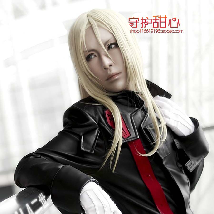 甜心家轻音 琴吹油 恙神涯 罪恶王冠 淡金 葬仪社社长cosplay假发