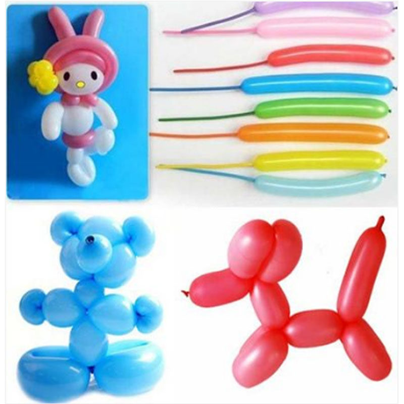 cos化妆舞会道具 场景装扮用品 长条气球 长气球 动物 diy气球