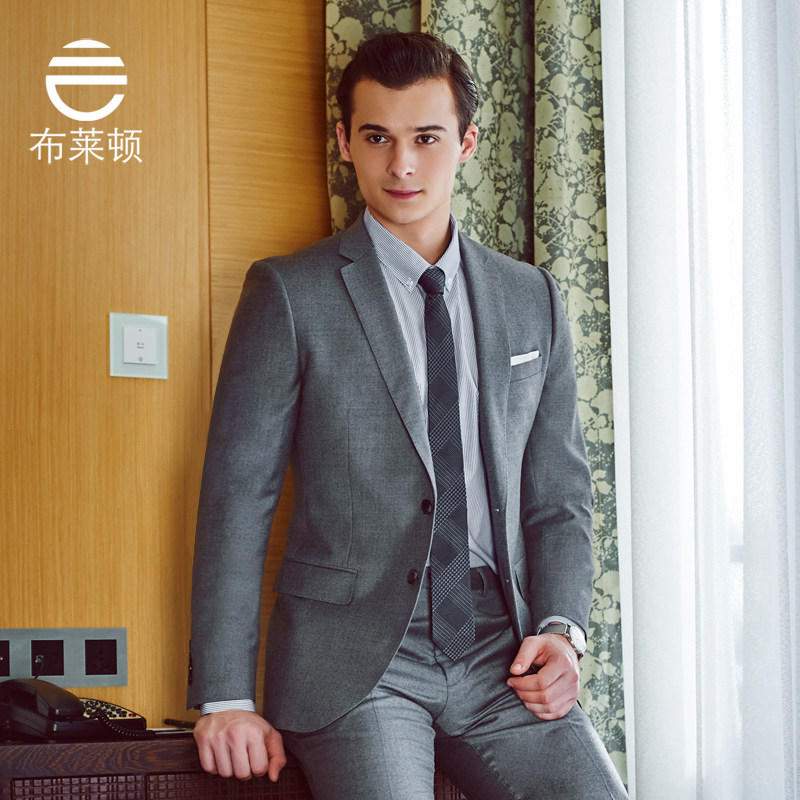 Costume homme MENSPLANET en laine pour printemps - Ref 1557324 Image 1