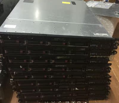 惠普HP DL360 G7 E5620/2G*4/300G*2 硬盘 460W电源 DVD 1U服务器