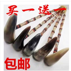 包邮天然牛角健身锤保健按摩捶不求人痒痒挠敲打捶背棒经络拍打锤
