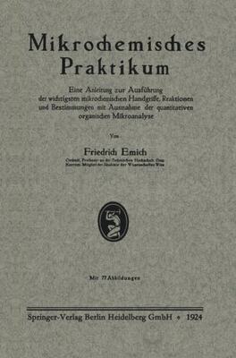 【预订】Mikrochemisches Praktikum