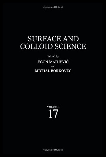 【预售】Surface and Colloid Science