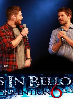 【无料】SPN邪恶力量Cockles jensen misha明信片套装 jib6