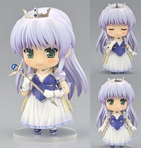 热血玩具模型手办 gsc粘土人 107 夜明前的琉璃色 菲娜公主 q版