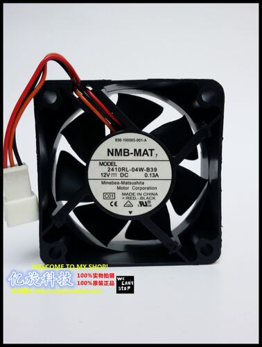日本NMB-MAT 2410RL-04W-B39 6CM 12V 0.13A 3线 DLP大屏幕风扇