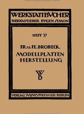 【预订】Modell- Und Modellplattenherstellung...