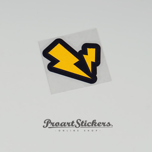 PROart创意 闪电警示贴 HF贴纸 玻璃贴 排气贴 门边贴 挡风玻璃贴