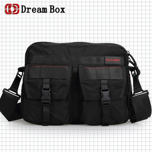 新款单肩包男挎包潮流运动斜跨包单反相机包摄影包中包防水牛津包