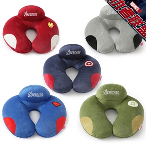 卡通u型颈枕头枕芯护颈枕汽车旅行办公室午睡午休靠枕趴睡枕包邮