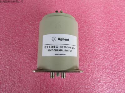 87104C HP DC-26.5GHz SP4T 24V SMA  单刀四掷射频微波同轴开关