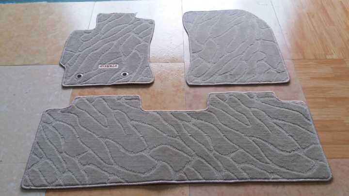 定做丰田汽车脚垫绒面环保无味