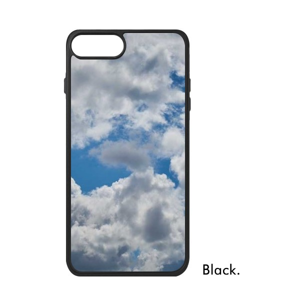 适用于iPhone蓝色天空暗色云朵Xr手机壳max保护套678plus硅胶11