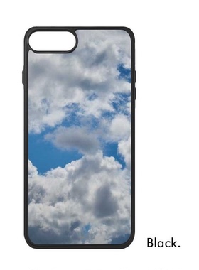 适用于iPhone蓝色天空暗色云朵Xr手机壳max保护套678plus硅胶11