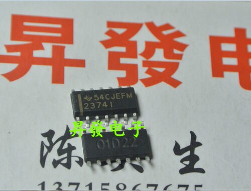 运算放大器 TLV2374IDRG4 2374I 23741 SOP14 BTS723GW