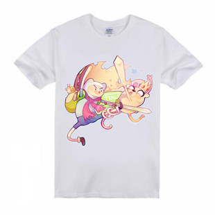 绮丽屋动漫周边探险活宝ADVENTURE TIME阿宝老皮短袖T恤满百包邮