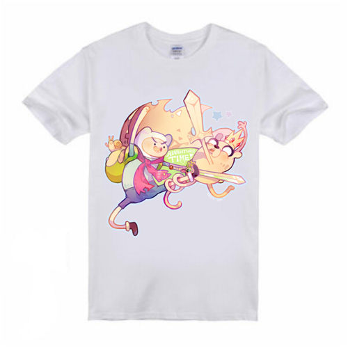 绮丽屋动漫周边探险活宝ADVENTURE TIME阿宝老皮短袖T恤满百包邮