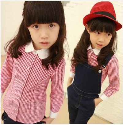 Chemise fille à manche longue - Ref 2084711 Image 1