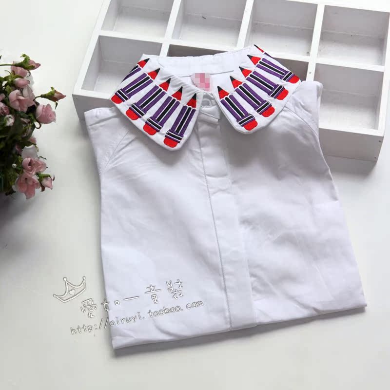 Chemise fille à manche longue - Ref 2088908 Image 5