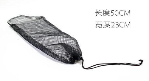鸣远网兜黑色袋子可装短杆双头