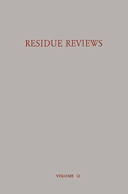 【预订】Residue Reviews Residues of Pesticid...